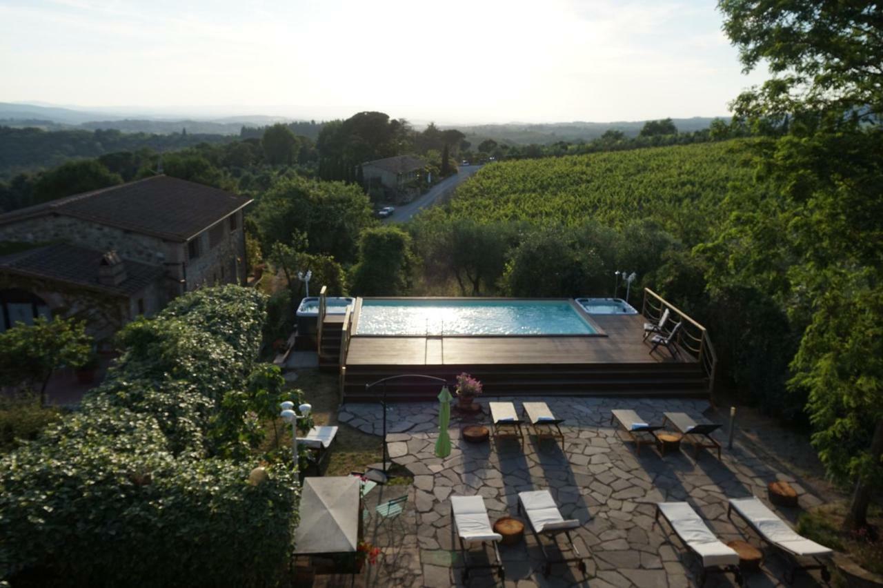 Casa Lucia In Chianti Bed & Breakfast Vagliagli ภายนอก รูปภาพ