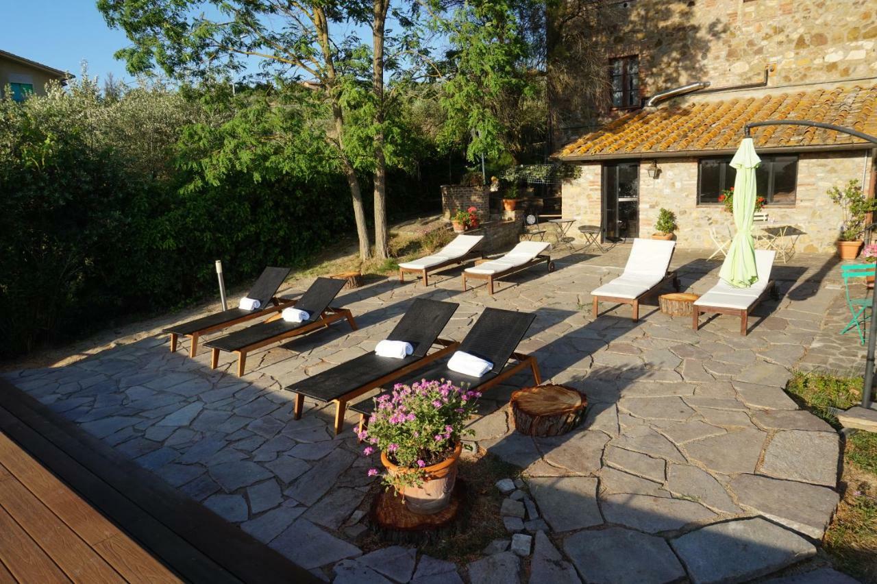 Casa Lucia In Chianti Bed & Breakfast Vagliagli ภายนอก รูปภาพ